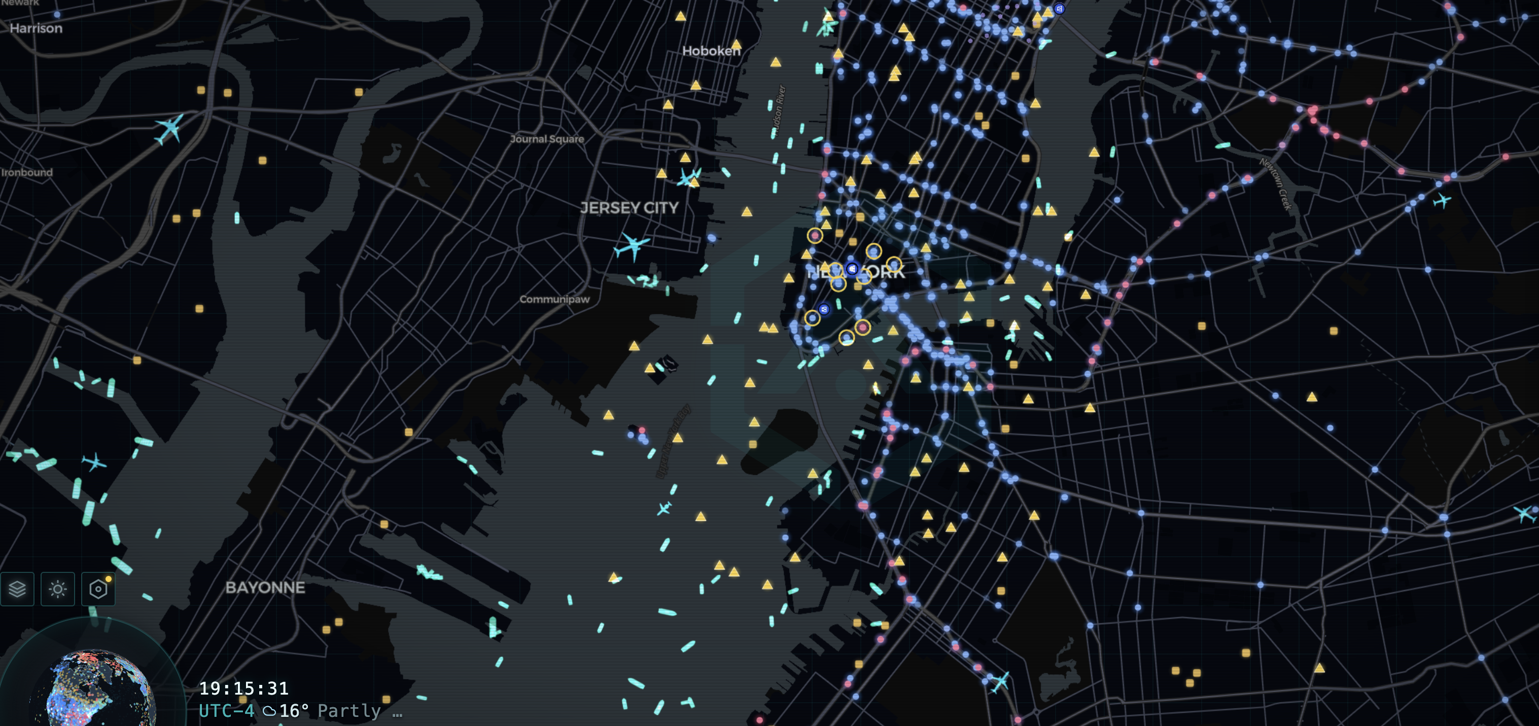 ARGOS ATLAS live map for drone operators