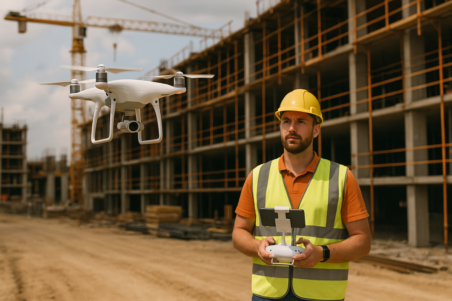 Drone Construction Site Surveys