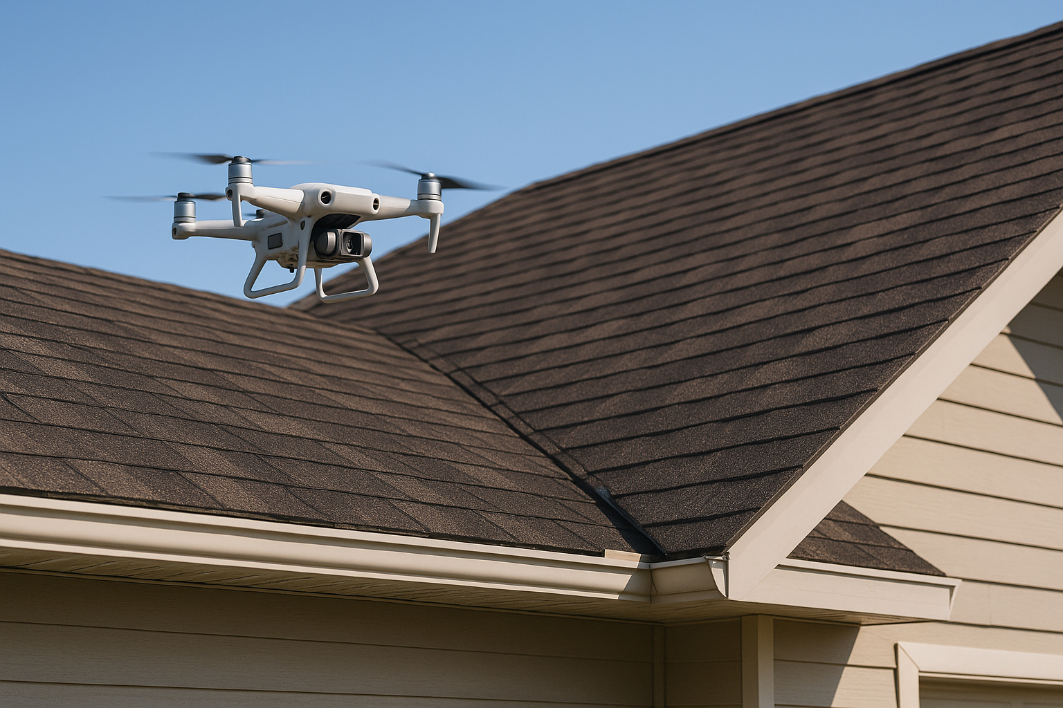 Drone Roof Inspections for Builders
