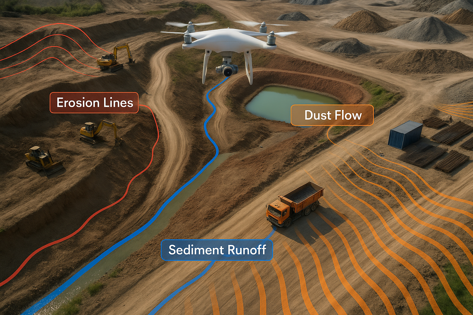 Drone Environmental Monitoring